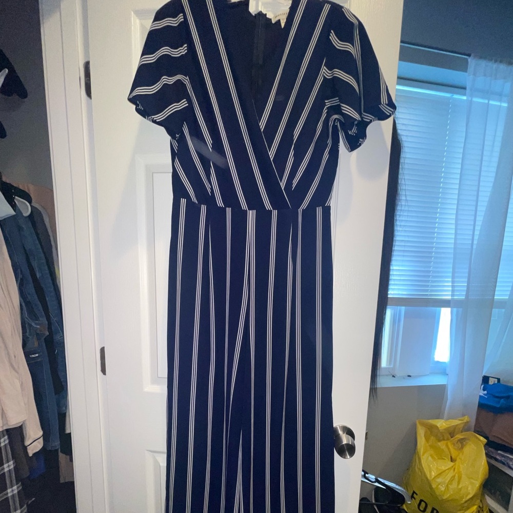 Stripe Jumpsuit